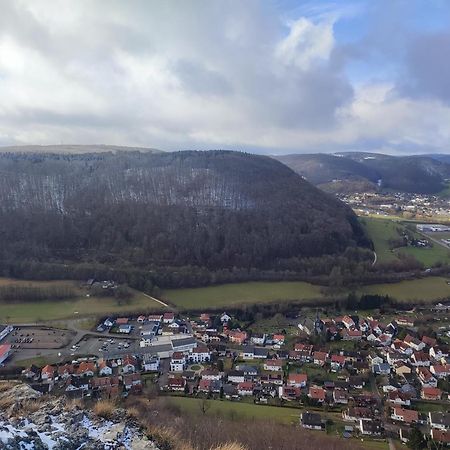 Ferienwohnung Unterm Tierstein Bad Ditzenbach Eksteriør bilde